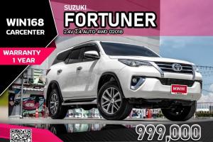 TOYOTA FORTUNER 2.4V Σ4 AUTO 4WD ปี2018 (T282)