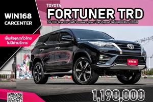 TOYOTA FORTUNER 2.8 TRD Sportivo 4WD Premium Sport Top Zigma4 ไมล์83,000Km ปี2020 (T314)